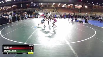 126 lbs Cons. Round 2 - Nathan Cates, Woodland, Cartersville vs Kai Tamas, Riverdale