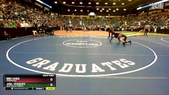 6A-144 lbs Cons. Round 2 - Ben Uher, Manhattan vs Joel Vasquez, Blue Valley North