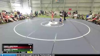 120 lbs Round 5 (6 Team) - Owen Lindstrom, North Dakota vs Konner Lambers, Ohio Scarlet