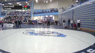 144 lbs Cons. Round 7 - Ty Adams, Blackfoot High School vs Boone Bowman, Blackfoot High School