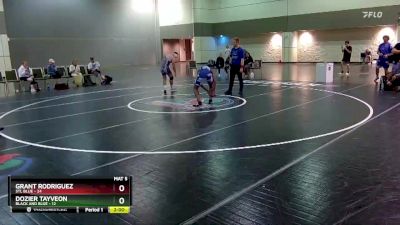 160 lbs Placement Matches (16 Team) - Dozier Tayveon, Black And Blue vs Grant Rodriguez, STL Blue
