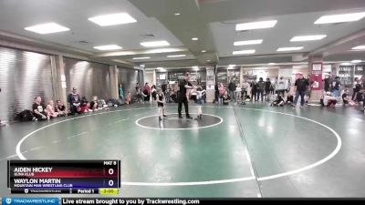 49 lbs Round 1 - Aiden Hickey, Kuna Klub vs Waylon Martin, Mountain Man Wrestling Club