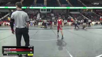 120 lbs Cons. Round 1 - Braigan Dinkel, Russell vs Gavin Belcher, Burlington