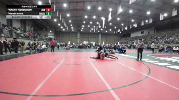 215 lbs Champ. Round 3 - Calvin Henderson, Luxemburg-Casco vs Garo Sams, Francis Howell Central