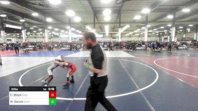 50 lbs Consolation - Colten Black, Ravage WC vs Noe Garcia, Quad City Warriors