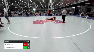 147 lbs Rr Rnd 2 - Ryan Mann, Superior Elite vs Leo Mongiello, Prime Wrestling Club Black