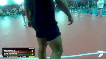 120 lbs Round 1 (16 Team) - Ruger Block, Cambridge-Isanti White vs Owen Gruchow, WCAABE