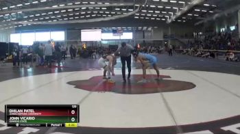 125 lbs Prelim - John Vicario, Oswego State vs Dhilan Patel, Johns Hopkins University