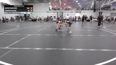 106 lbs Round 2 (6 Team) - Jaxon Sanchez, JV All Stars vs Carson Raper, Ohio Gold