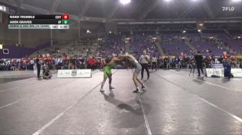 165 lbs Semis & 3rd Wb (16 Team) - Rider Trumble, Cumberlands (Ky.) vs Aden Graves, Providence (Mont.)