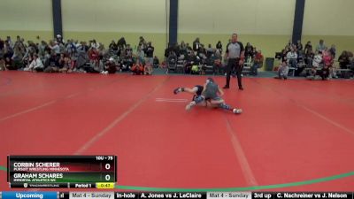 75 lbs Cons. Round 3 - Graham Schares, Immortal Athletics WC vs Corbin Scherer, Pursuit Wrestling Minnesota