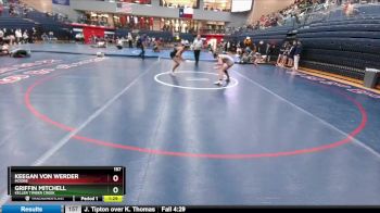 157 lbs Round 3 - Griffin Mitchell, Keller Timber Creek vs Keegan Von Werder, Moore