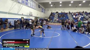 111 lbs Cons. Semi - Ana Rodriguez, Raiders vs Athziri Guizar, Long Beach Poly High School Wr