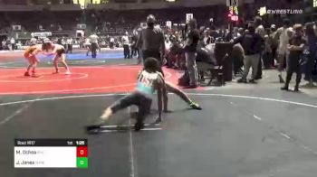 109 lbs Round Of 16 - Mateo Ochoa, Riverside Young Guns vs Jacob Jones, Sunkist Kids Monster Garage