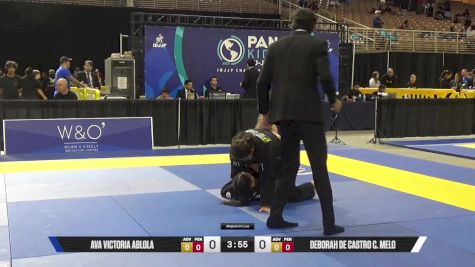 Deborah De Castro C. Melo vs Ava Victoria Ablola 2025 Pan Kids Jiu-Jitsu IBJJF Championship