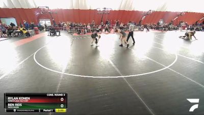 106 lbs Cons. Round 3 - Ben Reis, Wisconsin vs Rylan Konen, Wrestling Factory