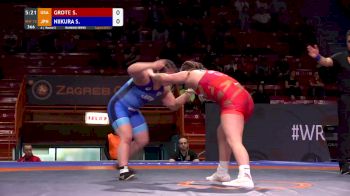 72kg - Skylar Grote, USA vs Sumire Niikura, JPN