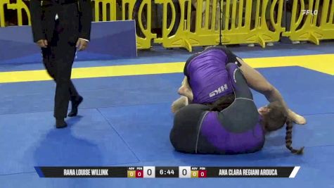 Ana Clara Regiani Arouca vs Rana Louise Willink 2025 Pan IBJJF Jiu-Jitsu No-Gi Championship