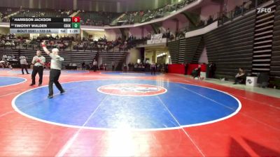 132-2A Cons. Round 2 - Harrison Jackson, Morgan County vs Timothy Walden, Cook