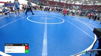 120 lbs Semifinal - Sam Nugent, Marlow Outlaws vs Jase Coble, Division Bell Wrestling