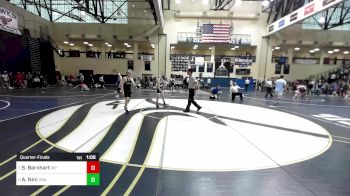 139 lbs Quarterfinal - Spencer Barnhart, Malvern Prep vs Alessandro Nini, Christian Brothers Academy