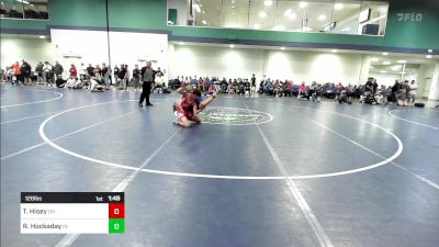 126 lbs Round Of 256 - Tate Hisey, OH vs Ryan Hockaday, IN