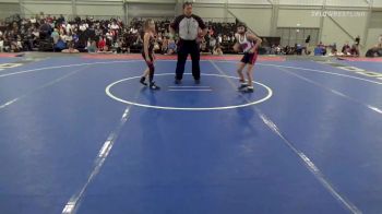 60 lbs Rr Rnd 1 - Presley Williams, Oklahoma Supergirls vs Cadence Slater, Mojo Grappling Academy Girls