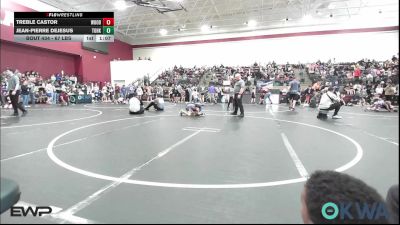 67 lbs Rr Rnd 3 - Treble Castor, Woodward Youth Wrestling vs Jean-Pierre DeJesus, Team Of Hard Knox