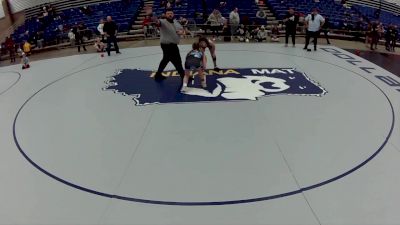 12U Girls - 102 lbs Cons. Semis - Harper Greer, Colorado vs Lennox Deringer, South Hills Wrestling Academy