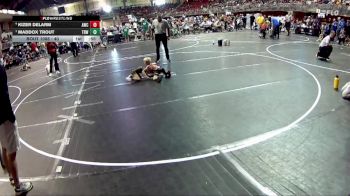 40 lbs Round 1 - Maddox Trout, The Best Wrestler vs Kizer Delarm, Aurora Wrestling Club