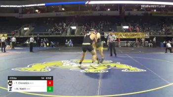 235 lbs Quarterfinal - Tyson Cisneros, Wayne State College vs Nicholas Nash, University Of Akron