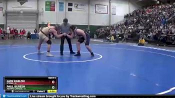 195 lbs Semis & 1st Wrestleback (8 Team) - Paul Buresh, Aquinas Catholic vs Jack Kaslon, St Paul