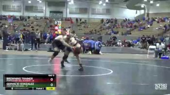 182 lbs Placement (4 Team) - Browning Trainer, Montgomery Bell Academy vs Gervacio Gonzalez, Christian Brothers