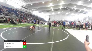 54 lbs Quarterfinal - Paul Tabarez, Imperial Valley Panthers vs Lennox Caro, Team Aggression