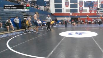 172 lbs Semifinal - Ben Catullo, Burrell vs Mason Horwat, Derry Area