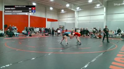 160 lbs Round 1 - Sarah Doty, Southern Illinois Regional Training Center vs Hannah Hernandez, Eastern Oregon