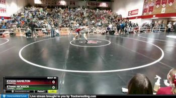 138 lbs Champ. Round 1 - Ethan Nickisch, Campbell County vs Kyson Hamilton, Evanston