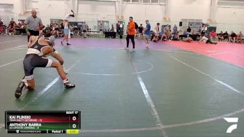 120 lbs Round 5 (8 Team) - Kai Plinski, Team Shutt Dethrone vs Anthony Barra, U2 Upstate Uprising