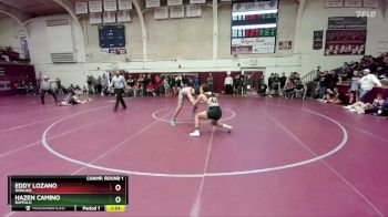 175 lbs Champ. Round 1 - Hazen Camino, Buffalo vs Eddy Lozano, Rawlins