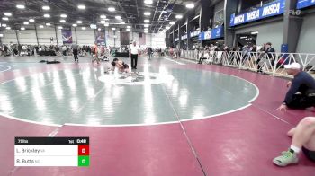 75 lbs Consi Of 4 - Logan Brickley, VA vs Braylon Butts, NC