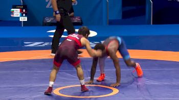 74 kg 1/8 Final - Ramazan Eldarovitch Ramazanov, Bulgaria vs David Aaron Carr, United States