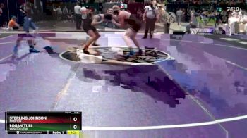 190 lbs Champ. Round 2 - Logan Tull, Wasatch Utah vs Sterling Johnson, Riverton