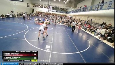 127-137 lbs Round 1 - Carter Goodwin, Empire Battle School vs Diesel Knudsen, Sanderson Wrestling Academy