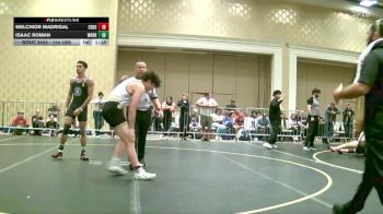144 lbs Round Of 16 - Melchior Madrigal, Credo vs Isaac Roman, Warriors WC