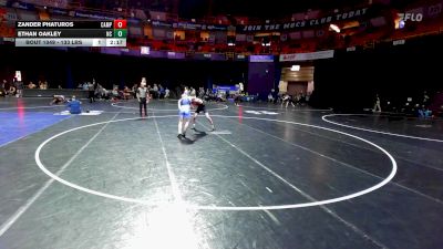 133 lbs Round Of 32 - Zander Phaturos, Campbell vs Ethan Oakley, North Carolina