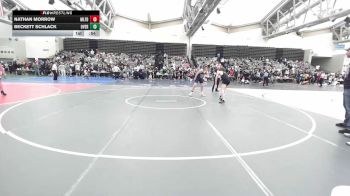 140-J lbs Quarterfinal - Nathan Morrow, Milford Senior vs Beckett Schlack, Overtime