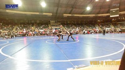 64 lbs Round Of 16 - Anthony Ragona, Built By Brunson vs Oakes Benton, Honey Badgers Wrestling Club