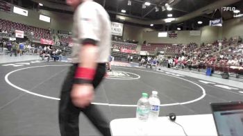 2A 215 lbs Quarterfinal - Gabe Robinson, Beaver vs Rustyn Mackelprang, Parowan