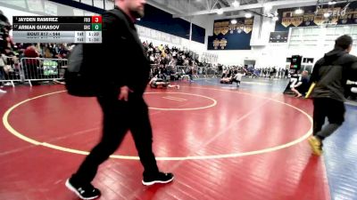 144 lbs Champ. Round 3 - Jayden Ramirez, Frontier vs Arman Gukasov, Granada Hills Charter