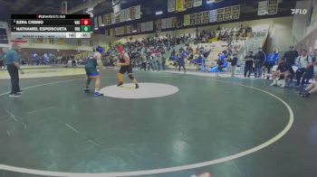 285 lbs Cons. Round 7 - Ezra Cremo, Vacaville vs Nathaniel Espericueta, Frontier